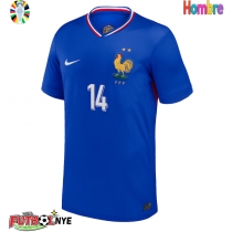 Camiseta Francia Adrien Rabiot #14 Primera Equipación Eurocopa 2024 manga corta